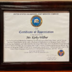 Honorary Colonel Award USV-JSC 